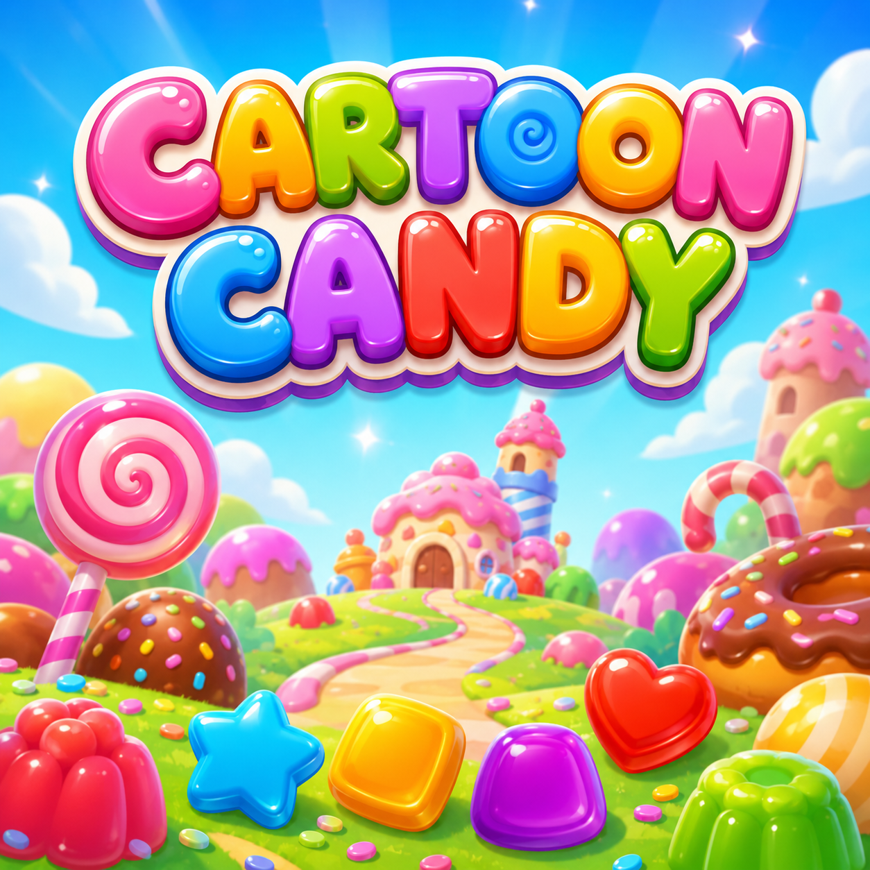 ภาพปกเกม ลูกกวาดการ์ตูน