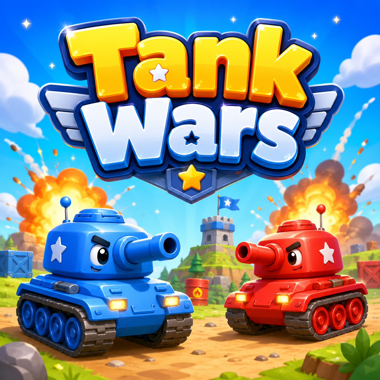 ภาพปกเกม สงครามรถถัง