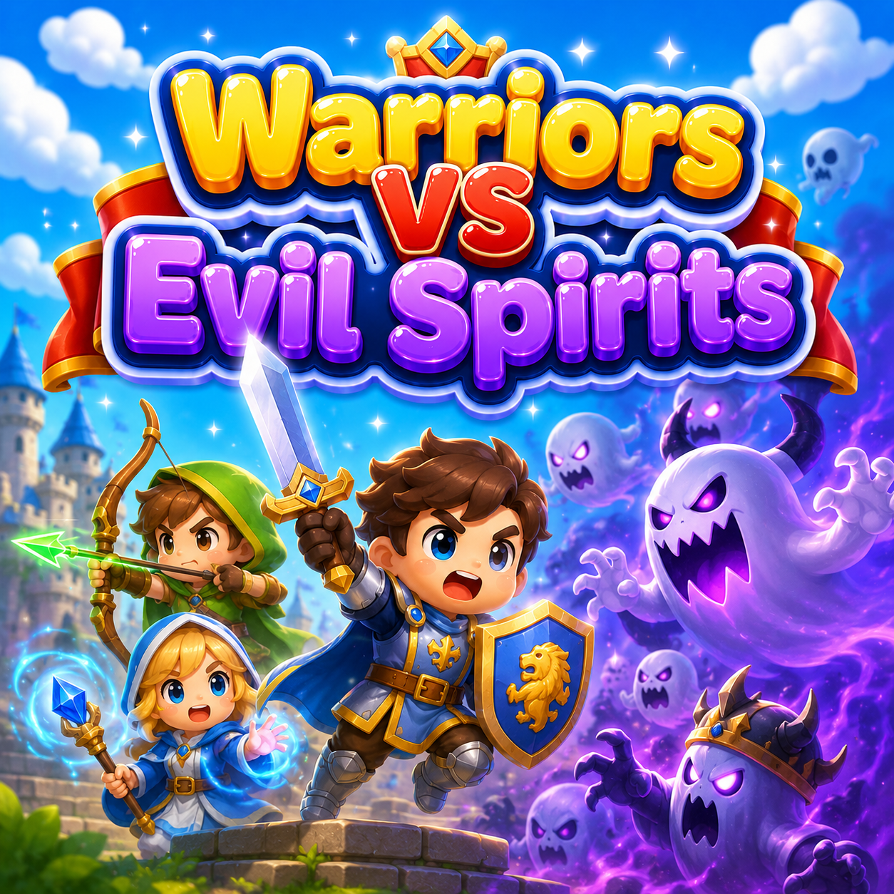 ภาพปกเกม เหล่านักรบพิชิตวิญญาณชั่วร้าย